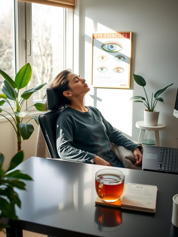 include eye exercise routines