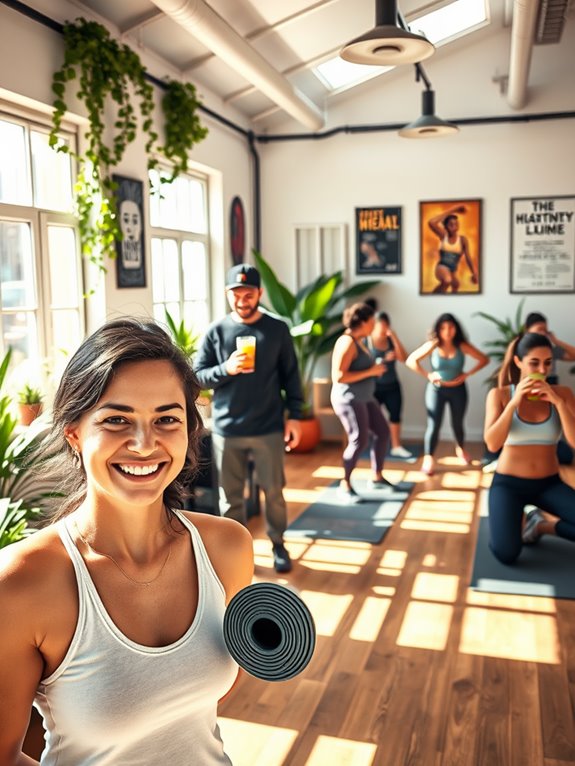 join nearby workout groups