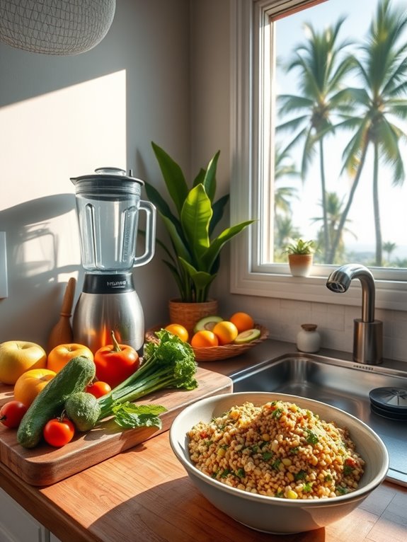 kitchen equipped accommodation options
