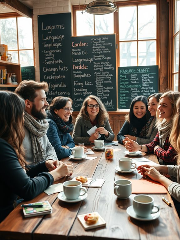 language learning through exchange