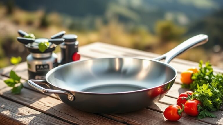 lightweight non stick travel pans