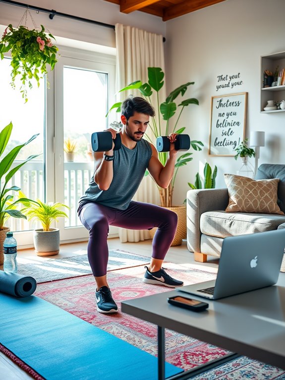 living room strength workouts