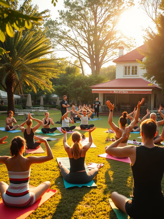 local fitness classes available