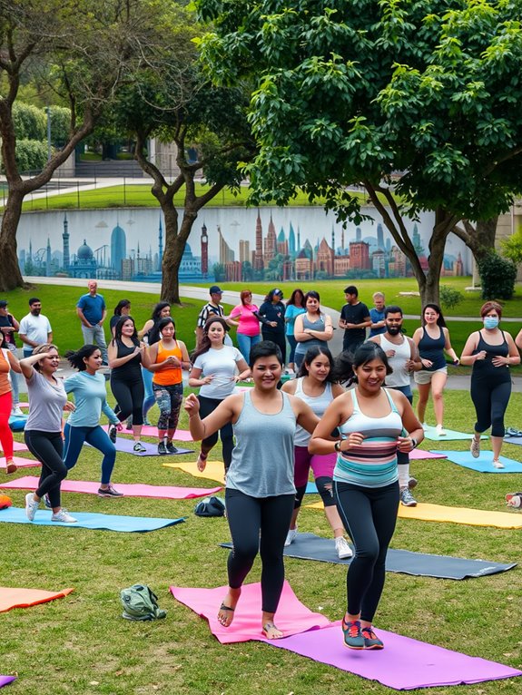 local fitness groups available