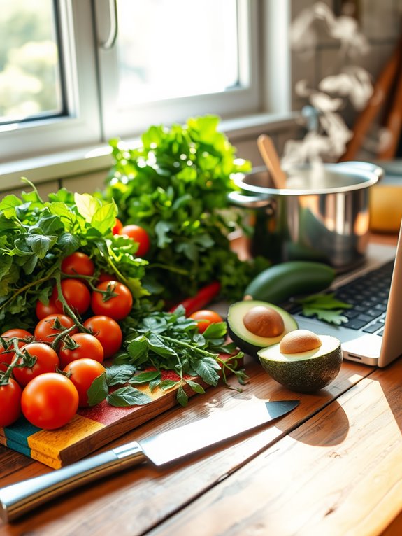 local healthy ingredients cooking