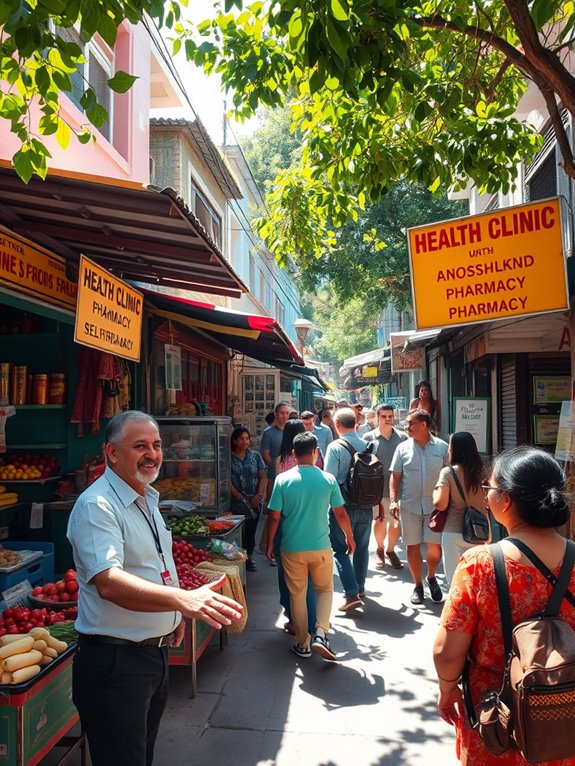 locate health clinics pharmacies