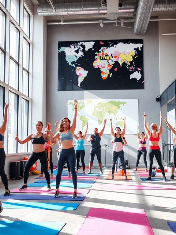 locate nearby fitness options