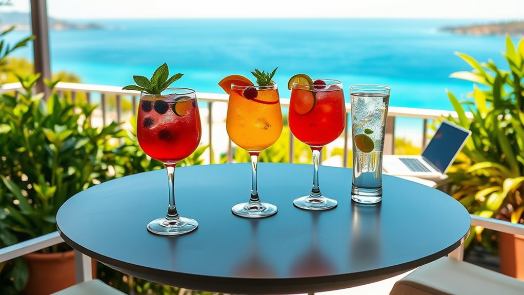 low calorie drinks options