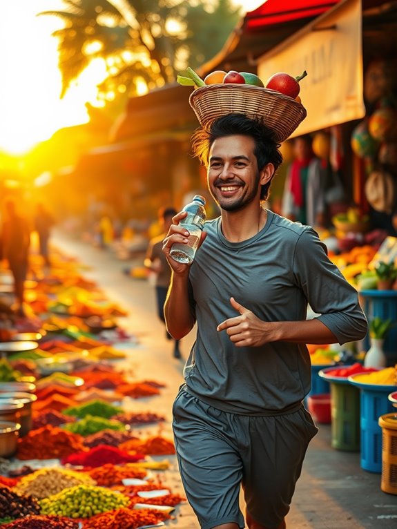 maintaining fitness during travel