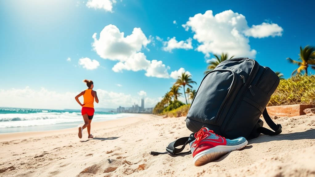 marathon training on the road