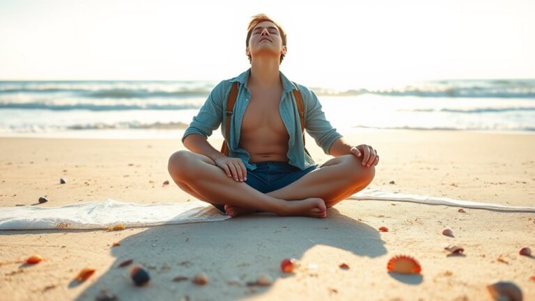 mindful breathing during travel