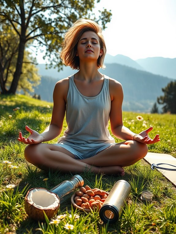 mindful breathing enhances movement