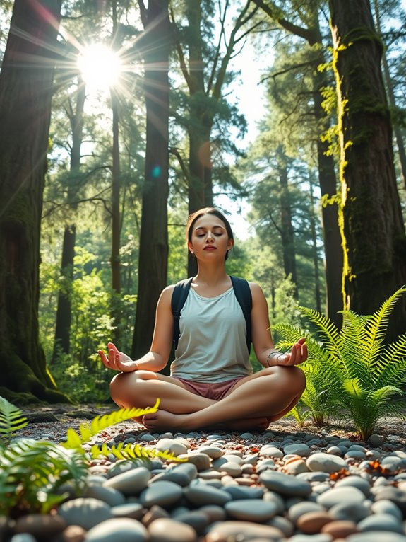 mindful connection with earth