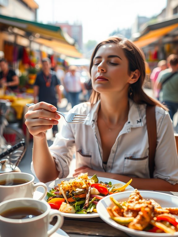 mindful eating during travel