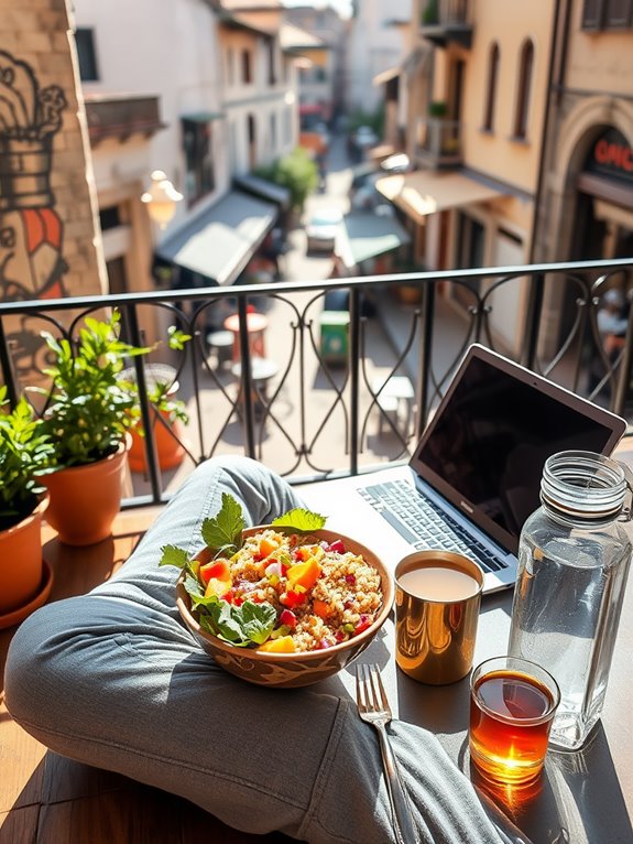 mindful eating on adventures