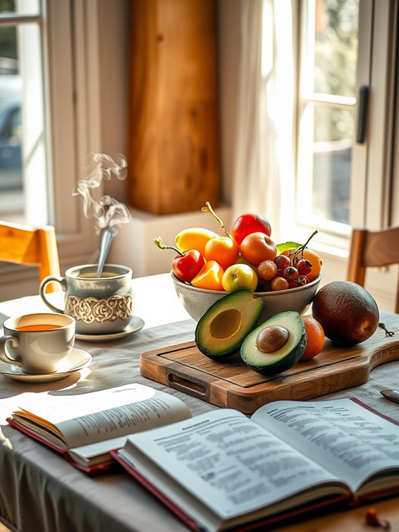 mindful morning meal practice