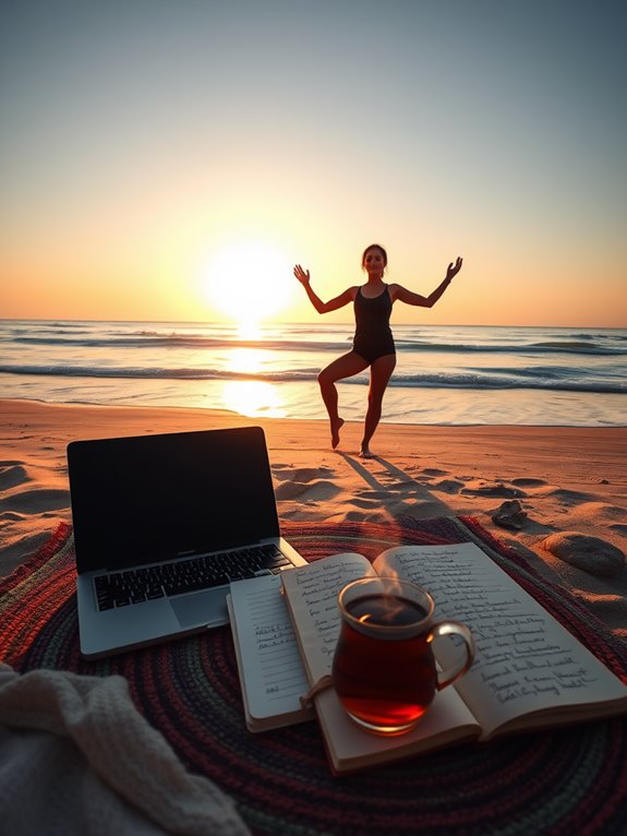 mindfulness during travel routine