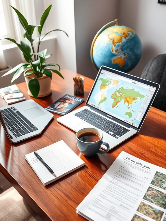 minimize distractions while planning