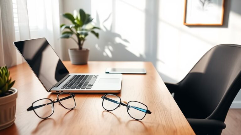 minimize laptop eye strain