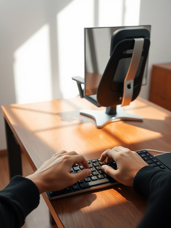 monitor position adjustment tips