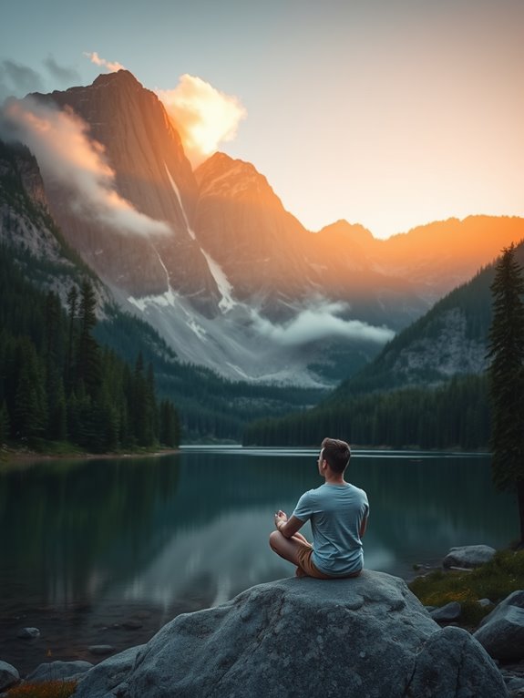 mountain mindfulness meditation practice