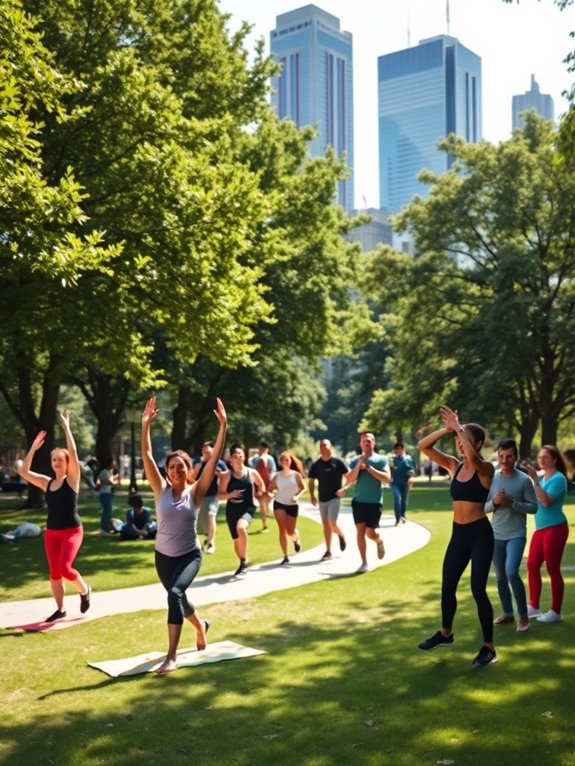 nature enhanced fitness experience