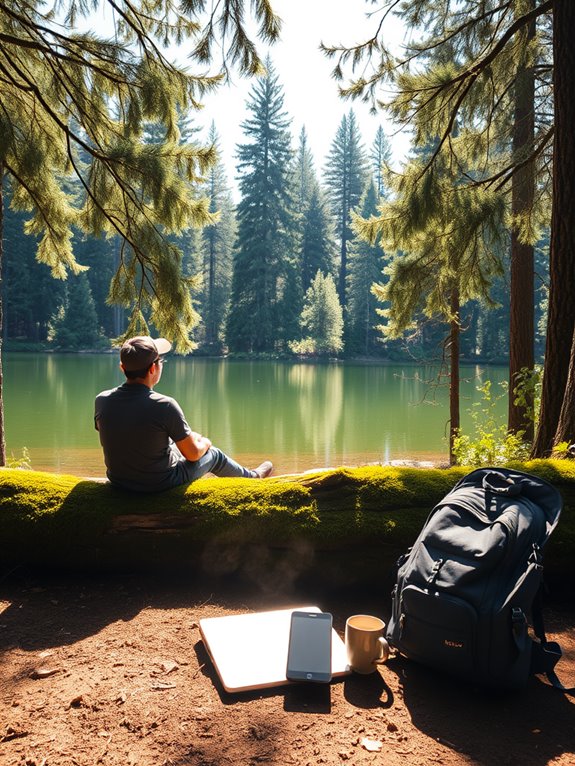 nature focused digital detox retreats