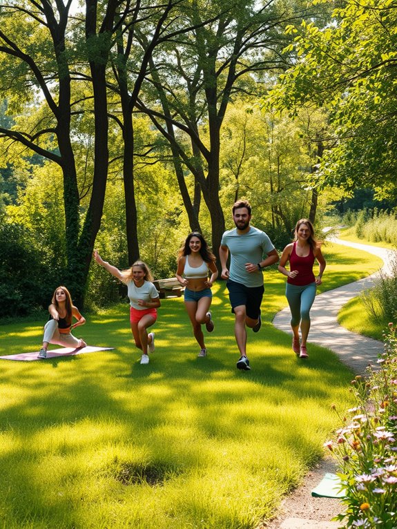 nature inspired outdoor exercises