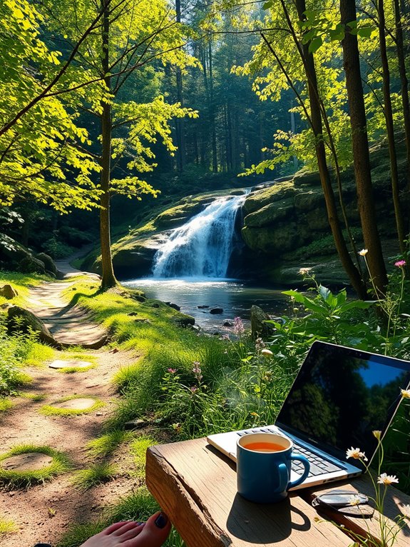 nature walks for wellness