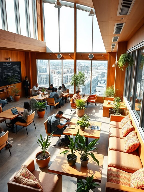 networking friendly co working spaces