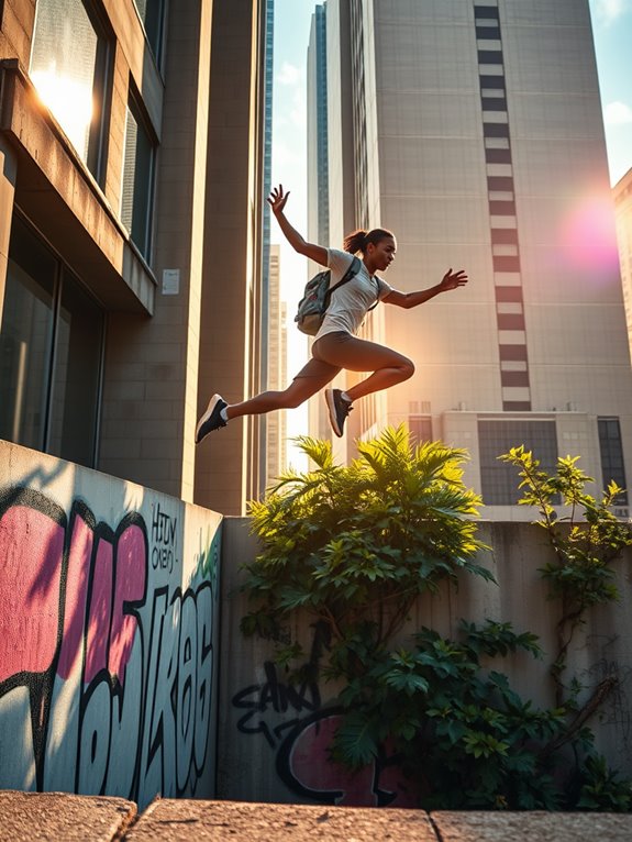 nomadic parkour adventures shared