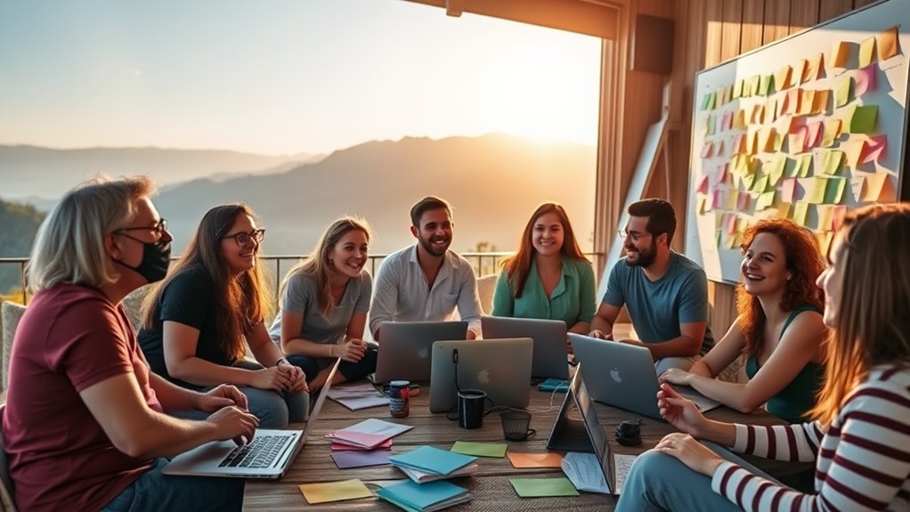 nomadic productivity through collaboration