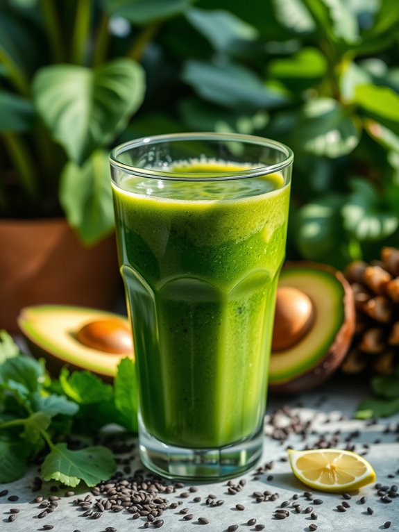 nutrient rich green smoothies
