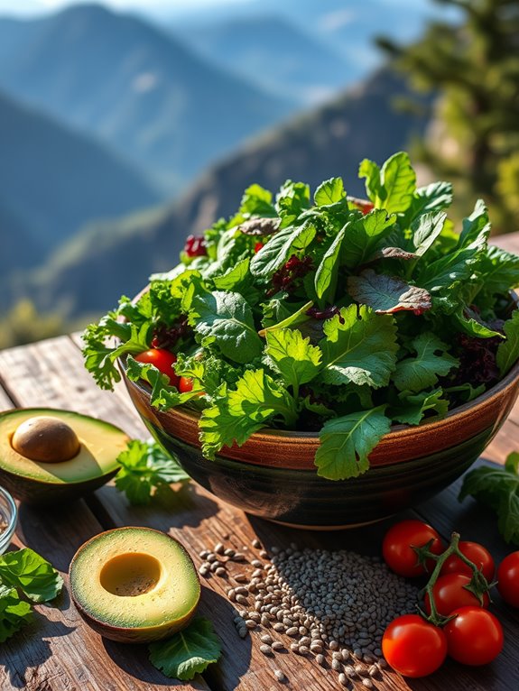 nutrient rich leafy greens