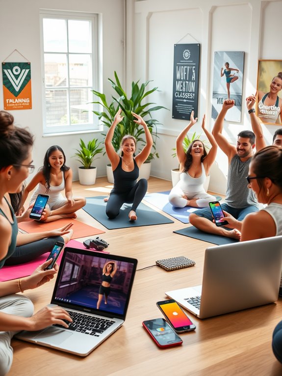 online learning and networking