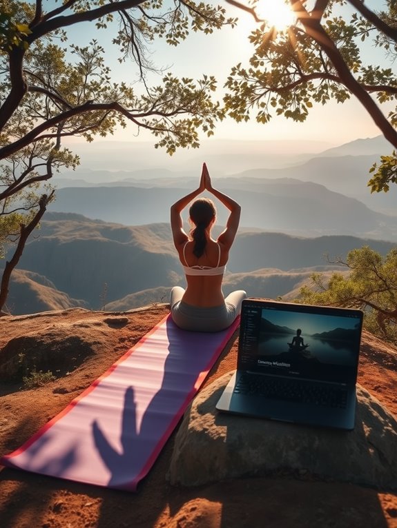 online yoga and meditation resources
