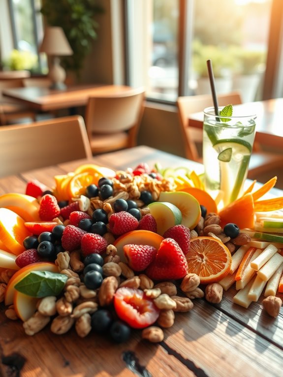 opt for nutritious snacks
