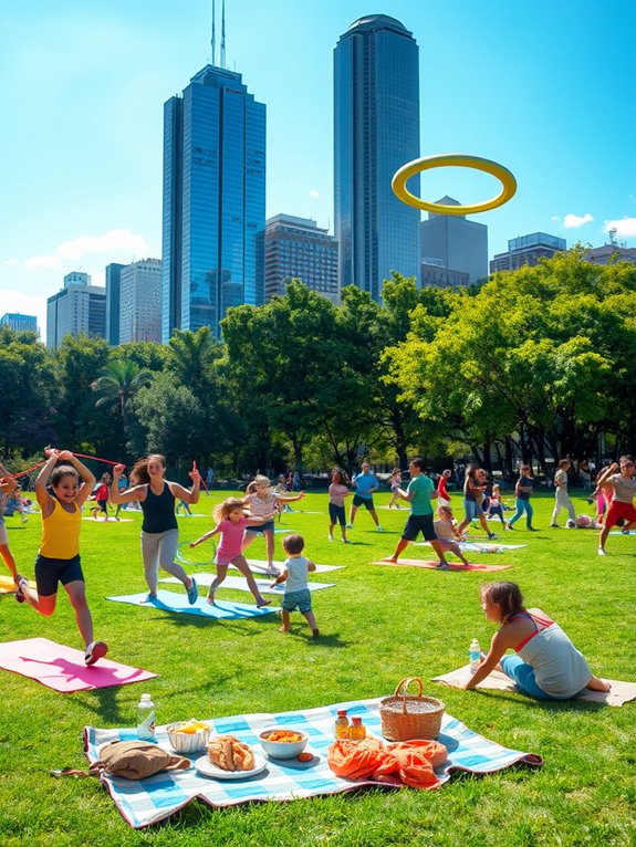 outdoor fitness for families