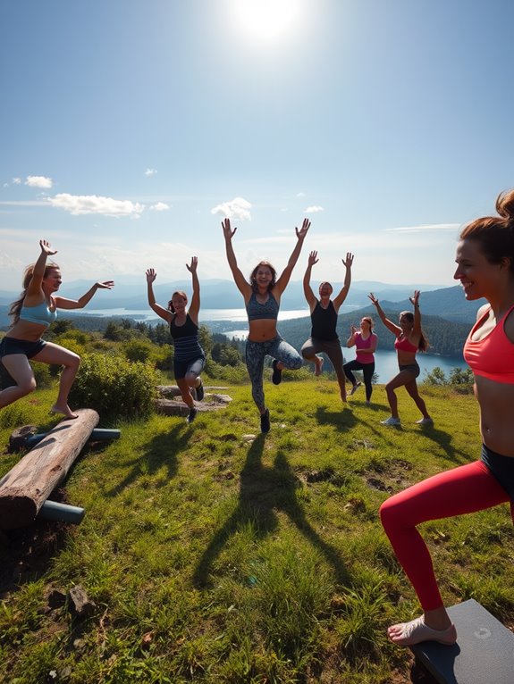 outdoor workouts enhance productivity