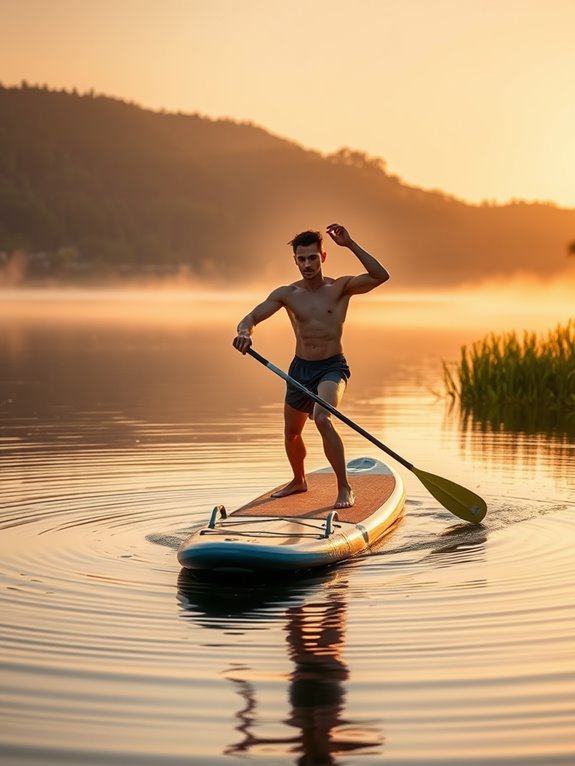 paddleboard workouts enhance fitness