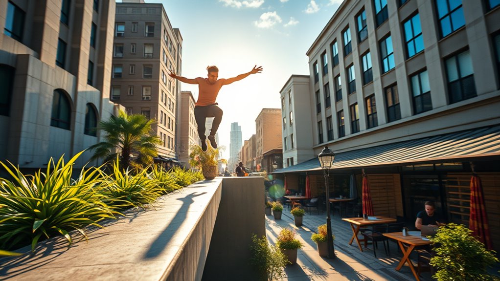parkour training for nomads
