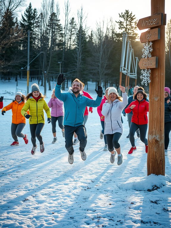 participate in community workouts