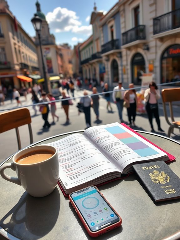plan travel task timing