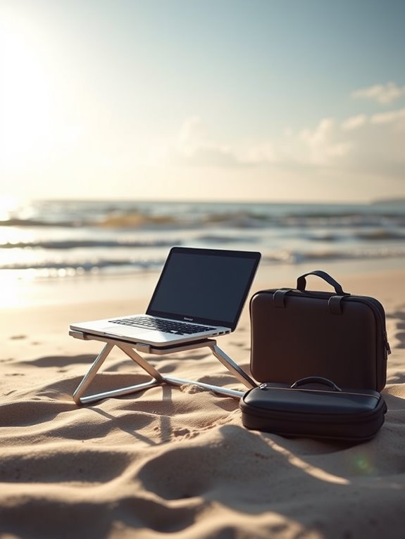 portable laptop stand features