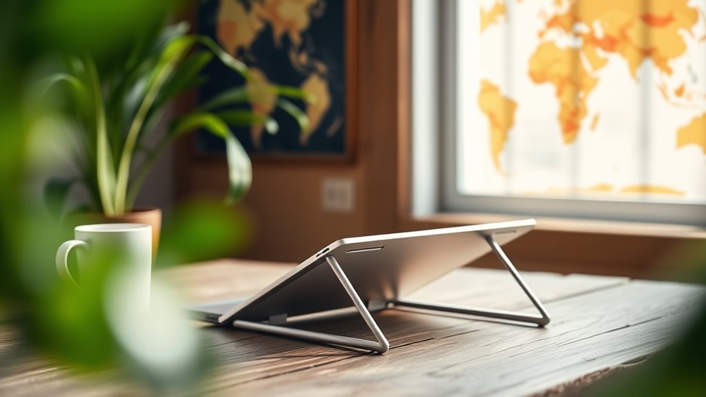 portable laptop stands for travelers
