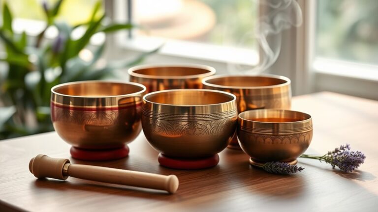 portable singing bowls selection