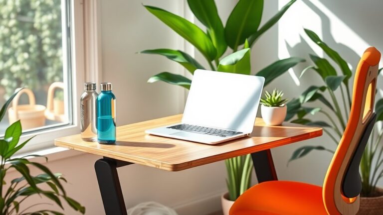 portable standing desk converters