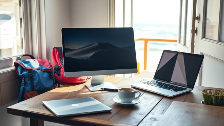 portable travel monitors for nomads