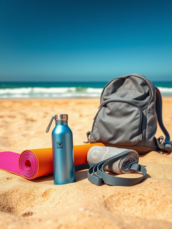 portable yoga mats travel