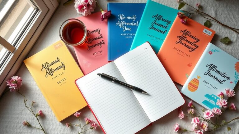 positive affirmation journals 2025